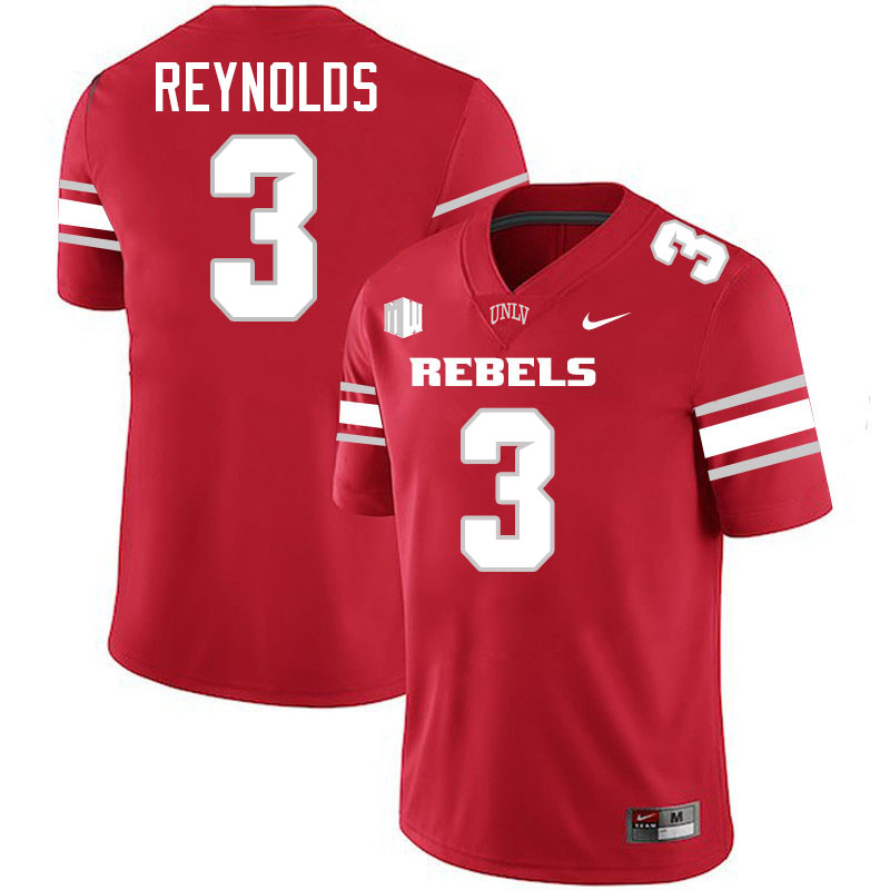 Daejon Reynolds UNLV Jersey,UNLV Rebels Football Uniforms,Jerseys,Gears-Scarlet